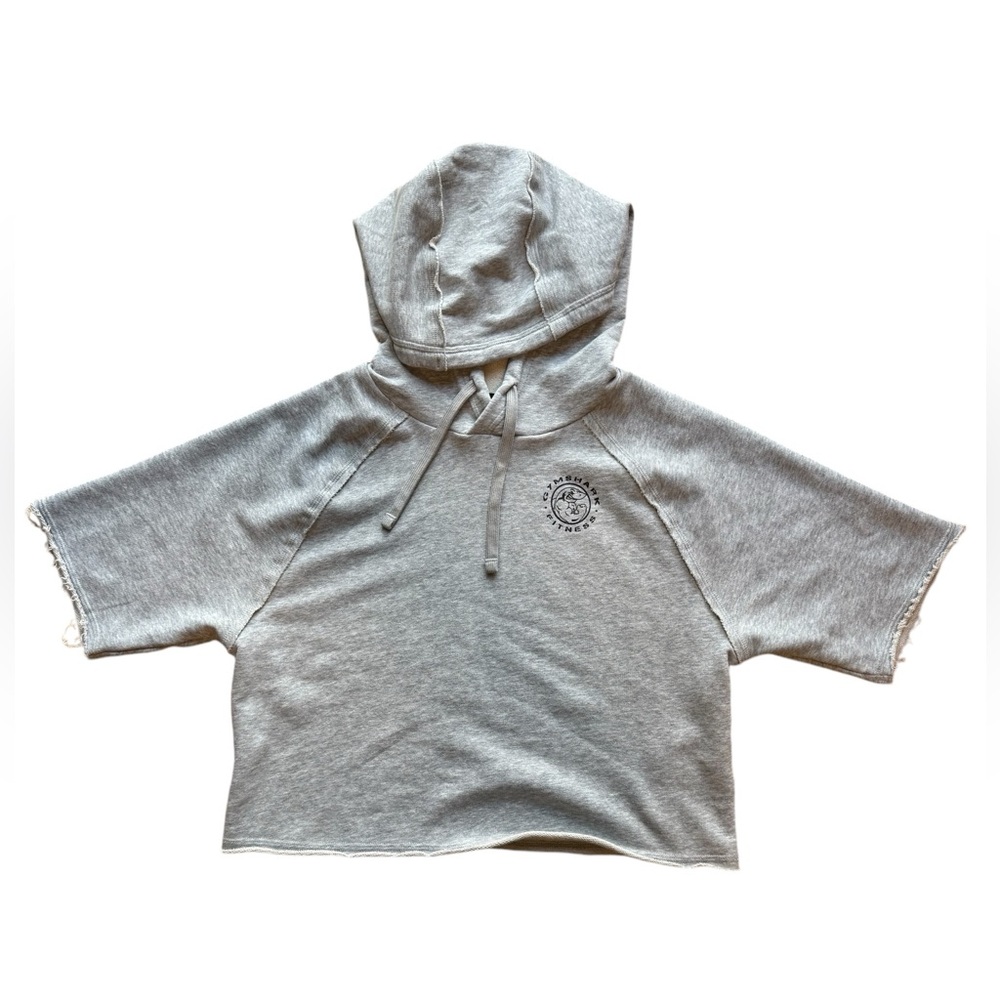 Gymshark Lifting Club Legacy Short Sleeve Cropped Hoodie